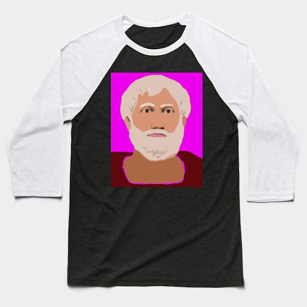 Aristotle Baseball T-Shirt by oryan80